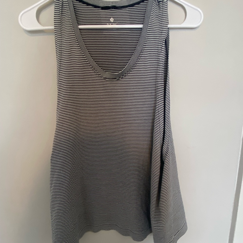 Stripped, muscle tank workout top